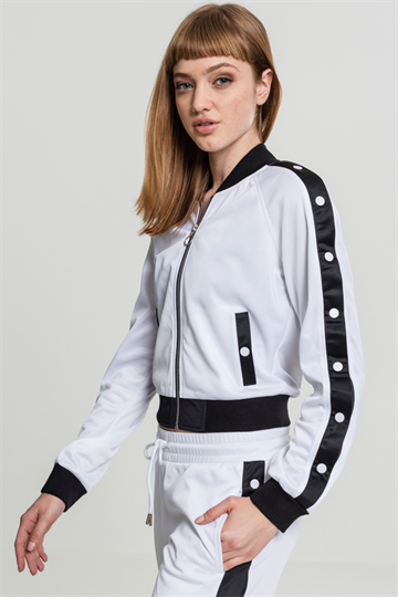 Ladies Button Up Track Jacket